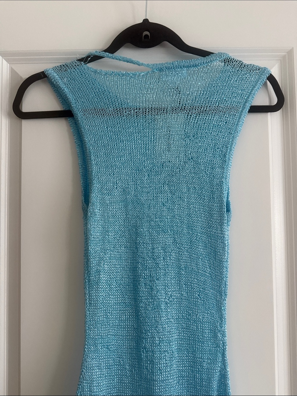 SUPERDOWN Alix Maxi Dress in BLUE S BEACH COVER UP (damage) - Picture 6 of 8